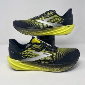 Brooks Hyperion Max Men's Size 10‎ Running Shoes Black Yellow Athletic Sneakers